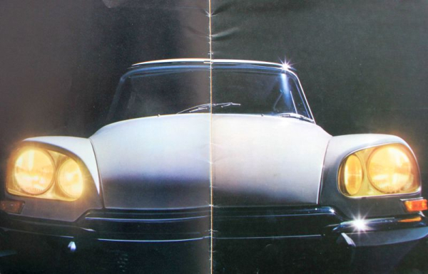 Citroen DS Modelprogram 1972 Carbrochure  (10114)